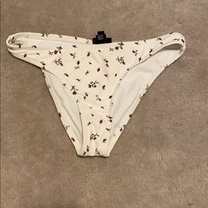 Pacsun flower bikini bottom